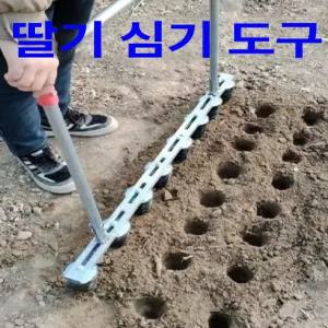 딸기 파종 묘목 모종 심기 멀칭 작물 재배기 이앙기