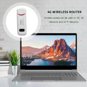 4G LTE USB 동글 150Mbps 모바일 광대역 WiFi 라우터(SIM 카드 슬롯 포함) 홈 오피스 노트북용 핫스팟 모