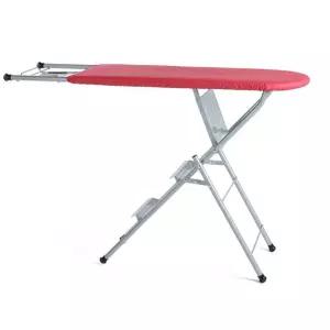 다리미대 접이식 둥근헤드 다림판 스탠드 실버천 중형 사다리겸용 다림질판