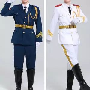 유럽제복 근위병 기사 제복 무대 의상 복고풍 궁전 군악대 코스튬 연주복 단원복