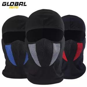 통기성 발라클라바 오토바이 풀 페이스 마스크 사이클링 자전거 모토크로스 헬멧 후드 라이딩 4 가지 색상