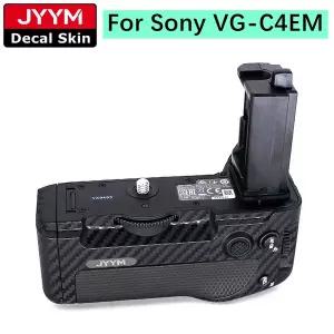 VG-C4EM 핸들 데칼 스킨 비닐 랩 필름 카메라 배터리 그립 스티커 소니 A7M4 A7R4 A7S3 A1 A9II A7IV A7RIV