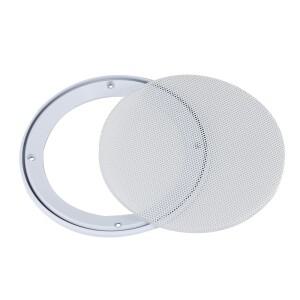 GHXAMP 2PCS 4 인치 5 8 자동차 천장 스피커 그릴 메쉬 인클로저 네트 6.5 보호 커버 서브 우퍼 DIY ABS