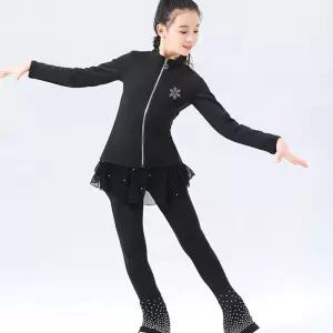 아이스스케이트 피겨스케이트복장 피겨 블랙