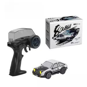 RC 드트 카 /64 AE86 미니 데스크탑 원격 제어 24G 4 오프로드 표류 레이싱 차량 전기 소년 자동차