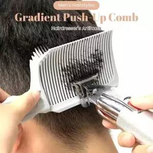 조정 가능한 헤어 트리밍 가이드 세트 넥 라인 면도 템플릿 DIY 셀프 커팅 시스템 스트레이트 도구