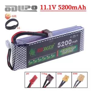 RC 자동차 보트 쿼드콥터 드론 비행기 헬리콥터용 3S Lipo 배터리 XT60 딘 T JST V 5200mah 40C