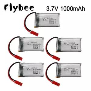 RC 드론 Lipo 배터리 JST 플러그 902540 37V 000mAh 25c S MJX x400 X300C X800 쿼드콥터 부품용