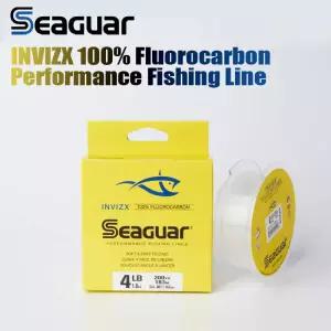 SEAGUAR INVIZX 00 플루오로카본 성능 낚싯줄 탄소 섬유 모노필라멘트 리더 라인 낚시 태클 425LB 83M