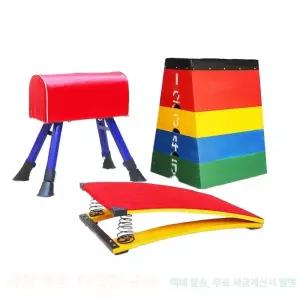 뜀틀 높이뛰기 체육 점프박스 육상 체조 연습 체조매트 훈련 유치원 체육관 태권도 도움닫기