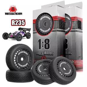 레드 스파이더 세트 휠 어 7mm 헥스 8 RC 오프로드 자동차 ARRMA ARA8306 푼 트랙사스 탈리온 레드캣 로시