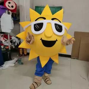 인형탈 행사용 해바라기 의상 녹색 축제 머리 학교 세트 행사 작은 에스티