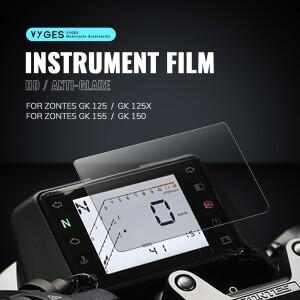 전동사이클 TFT 디스플레이 보호 필름 스크린 프로텍터 계기판 Zontes GK150 GK125X GK 150용