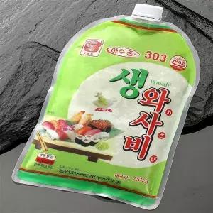 아주존 303 생와사비 1박스 750g x 11개 와사비 업소용 대용량 146137