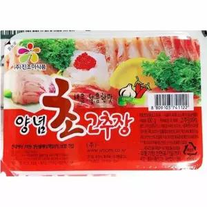 둘섭 초장 진조미 100G X40 회덮밥초고추장 업소용초고추장 골뱅이무침양념장 횟집초고추장 145903