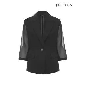 [조이너스][조이너스]시스루 소매 원버튼 자켓-JU25TJ9702661A