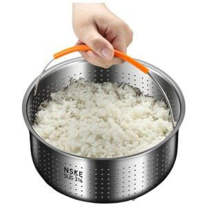 당질물분리 다이어트식단 316스텐 찜통 저당밥솥 미음제조기