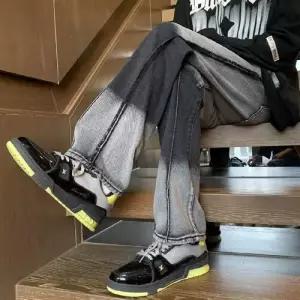 윈터솔져 남자 팬츠 청 데일리룩 배기핏 나염 슬리퍼 KUK1