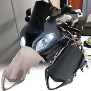 오토바이 윈드실드 윈드스크린 더블 버블 스크린 디플렉터 BMW S1000RR HP4 092011 2012 RR 액세서리