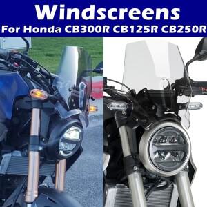 CB300R CB125R 오토바이 윈드 스크린 실드 혼다 CB 2023 프론트 에어 페어링 디플렉터