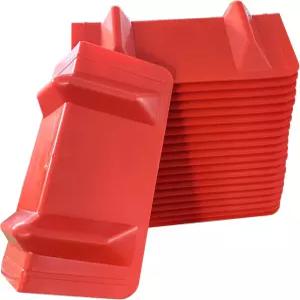 20 PCS 플랫베드 엣지 프로텍터 10.6 L x 4.4 W 라쳇 스트랩용 플라스틱 코너 트럭 운송용 V-보드 카고