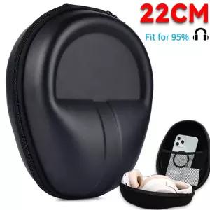 소니 WH-1000X4 DR-ZX100 WH-CH720N 헤드셋 보관 가방 하드 쉘 이어폰 운반 파우치 박스용 범용 헤드폰