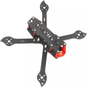 3D 프린팅 TPU 카메라 마운트가 장착된 3225mm 탄소섬유 FPV 레이싱 드론 프레임 키트 DIY RC 항공기용