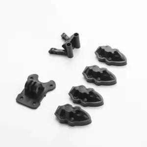 FPV Mark4 HD 56789인치 드론 프레임용 카메라 마운트 모터 장착 베이스용 3D 프린팅 TPU 부품블랙