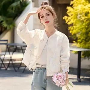 무천도사 여성 여성용 봄 재킷 슬림핏 코트 테일러드 빅사이즈 상의 KKE1