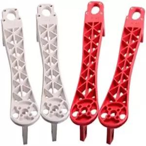 Qwinout 4pcs 멀티콥터 플레임휠 프레임 암 교체 DJI F450 F550 쿼드콥터 헥사콥터 지원