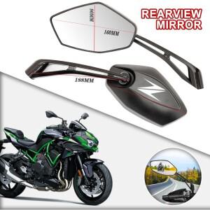 2개입 바이크 오토바이 개조 후방 거울 합금 S 액세서리 Z Z400 Z750 zzr FZ6