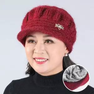 [룽스_62]겨울 방한모 귀돌이모자 융털기모 니트모자