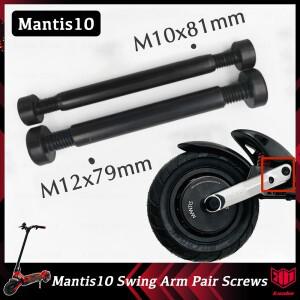 Mantis10 Kao 스쿠터 10인치 전기 스케이트보드 예비 부품용 쌍 나사 M10x81 M12x79
