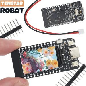 TENSTAR T-디스플레이 ESP32-D0WD CH9102 칩 16MB WiFi 및 블루투스 호환 모듈 개발 보드 1.14인치 LCD 제