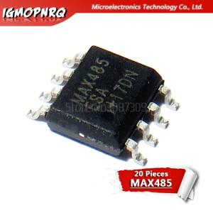 MAX485 SOP-8 RS-422RS-485 인터페이스 IC RS-485RS-422 트랜시버   20 개