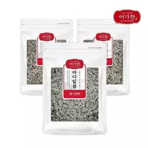 [하프클럽/]국내산 햇 지리멸치 400g   가이리멸치 400g x 2봉 총1.2kg / 볶음용,