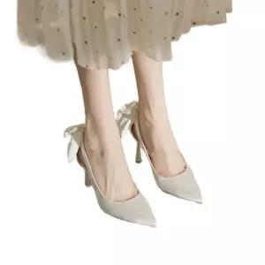 우아한 연주 화이트 프로포즈 부츠 웨딩슈즈 구두 5cm 표준 30