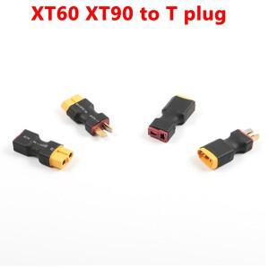 XT60 플러그 남성/여성-T 여성/남성 커넥터 변환 어댑터 RC 비행기 Quadcopter 부품 용 와이어 없음