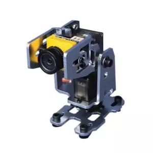 1Set DC 4.8-5V 듀얼 서보 짐벌 브래킷 29x29mm 카메라 팬/틸트 스탠드 RC FPV 드론 헤드 트래커 용 2PCS