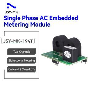 jsy mk 194t 단상 이채널 양방향 50A 온보드 모드버스 TTL 에너지 미터 모듈  라우터용