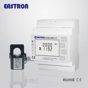 SDM630MV CT 3PCS TU16 100A333mV 입력 터치 스크린 버튼 RS485 통신