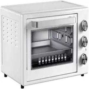 타이머-베이크-브로일-토스트 설정으로 제어하기 쉬운 전기 오븐 조리대 컴팩트 사이즈 1500W 화이트