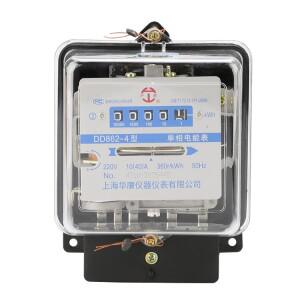 220V 단상 기계식 회전  카운터 블랙 투명 케이스 DD862 가정임대용 전기 에너지 미터