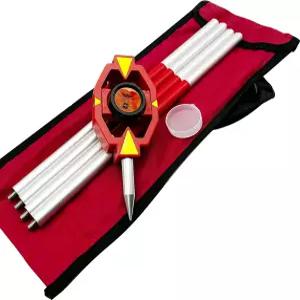 라이카 토탈 스테이션 알루미늄 합금용 폴리스 4개가 포함된 새로운 미니 프리즘 17.5mm
