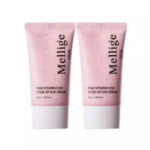 멜리지 율무 핑크톤업 선크림 50ml 2개