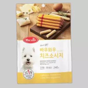 강아지 소프트 치즈 소시지 14개입 훈련 1P 영양 간식