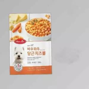 훈련과 간식에 좋은 당근 치즈볼 100g