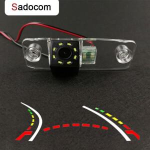 현대 Elantra Accent Tucson Veracruz Sonata Terracan 무선 자동차 CCD 후면 카메라 Fisheye 12 Led 동적