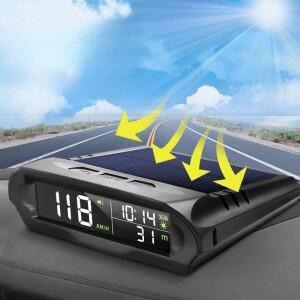 자동차용  GPS HUD 헤드업 디스플레이 속도계 속도 시간 고도 나침반 포함 범용 대시보드 액세서리