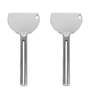 2PCS 금속 욕실 보조 치약 수동 살롱 압착기 롤링 튜브 압착 안전 액세서리 도구